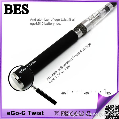 China E-Cigarette Wholesale Factory Price CE4 Kit EGO Twist Kit
